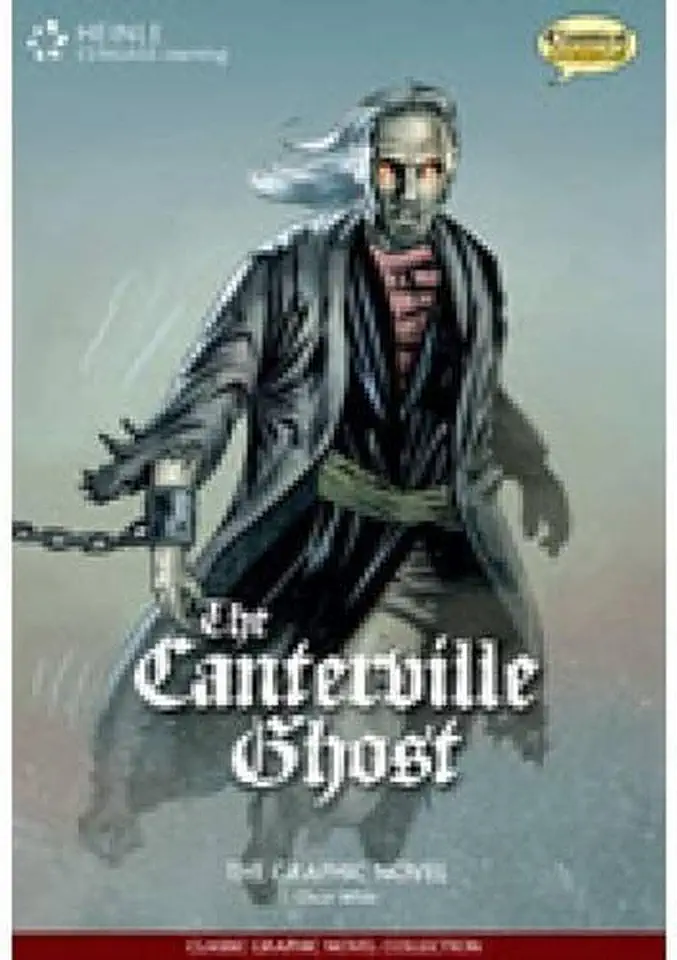 Capa do Livro Classical Comics - the Canterville Ghost - Viney Brigit