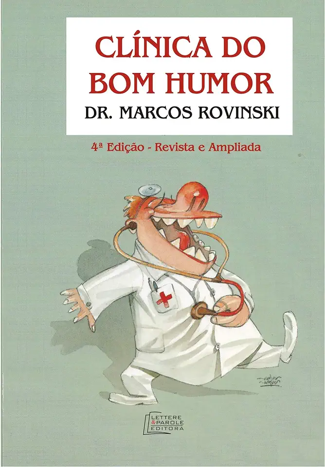 Capa do Livro Clínica do Bom Humor - Marcos Rovinski