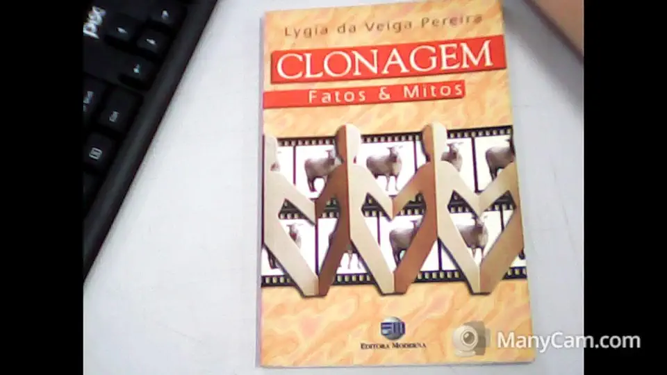 Capa do Livro Clonagem Fatos e Mitos - Lygia da Veiga Pereira