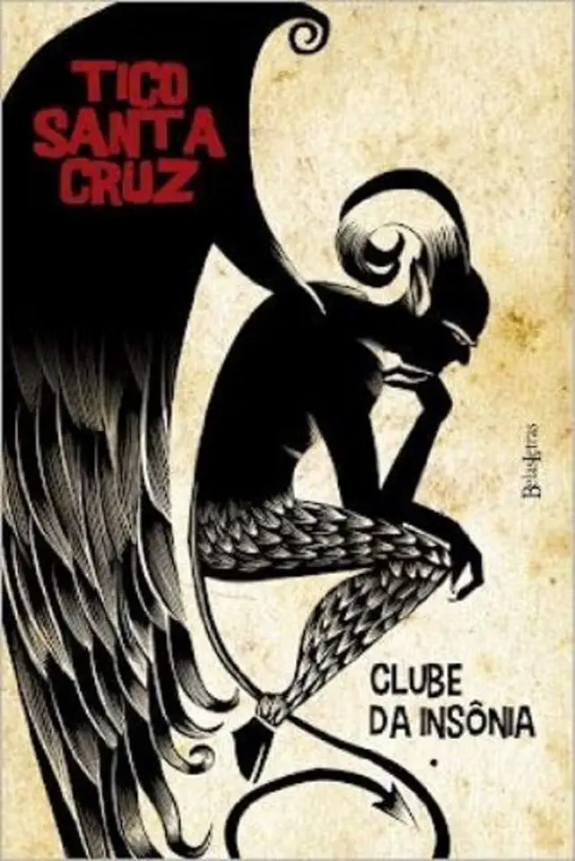 Capa do Livro Clube da Insônia - Tico Santa Cruz