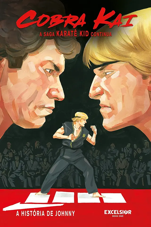 Capa do Livro Cobra Kai - a Saga Karate Kid Continua - Tipton - Mcleod - Delgado