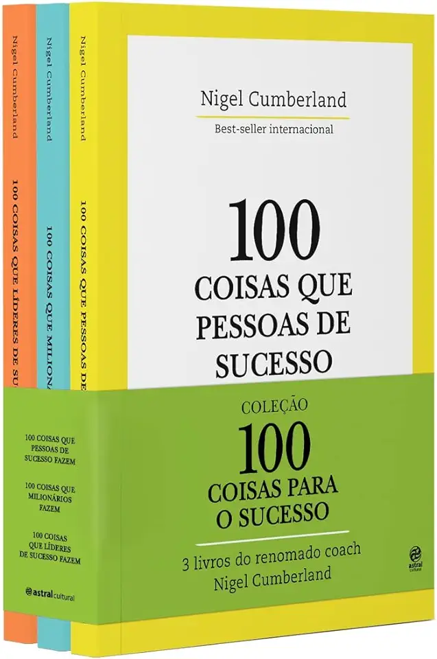 Capa do Livro Coleção 100 Coisas Para o Sucesso - Cumberland, Nigel