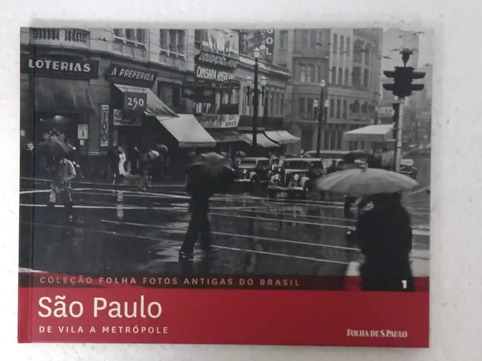 Capa do Livro Coleção Folha Fotos Antigas do Brasil -  São Paulo - 1 - Folha de S. Paulo