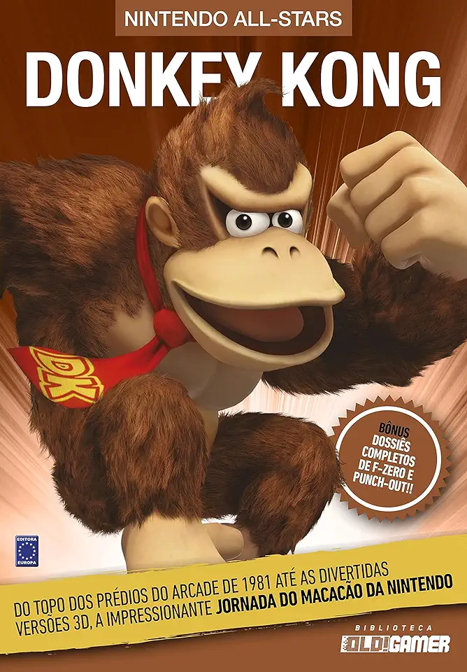 Capa do Livro Coleção Nintendo All-Stars: Donkey Kong - Editora Europa