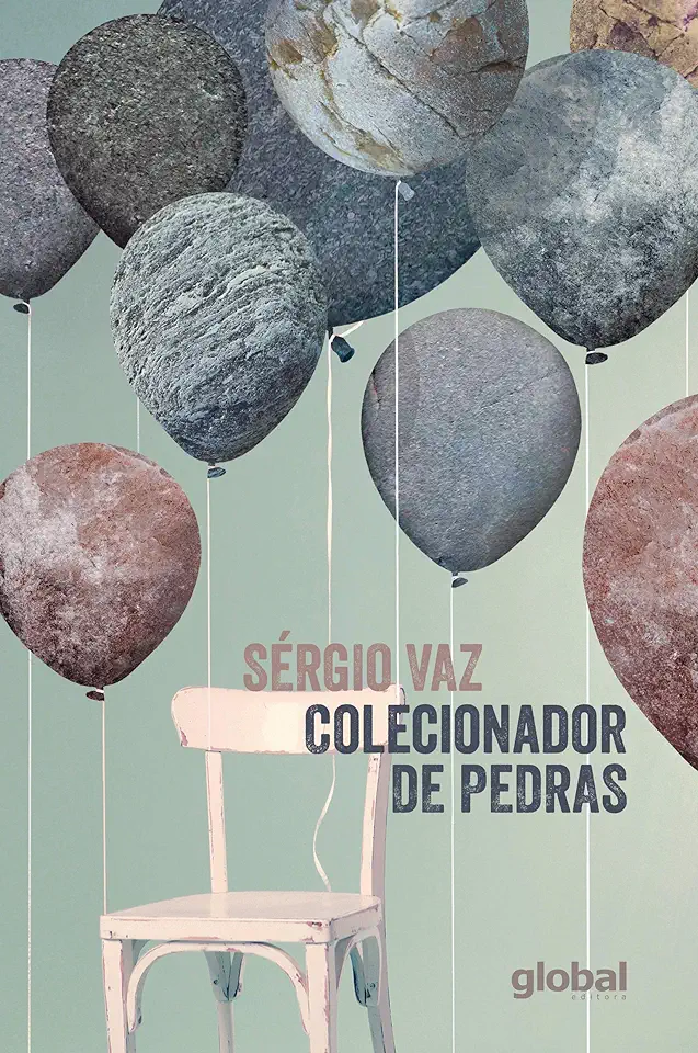 Capa do Livro Colecionador de Pedras - Sérgio Vaz