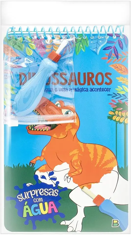 Capa do Livro Colorir é Divertido! Dinossauro - Brijbasi Art Press Ltd