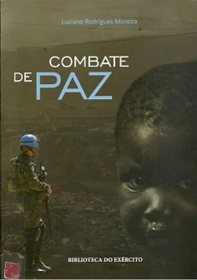 Capa do Livro Combate de Paz - Luciano Rodrigues Moreira