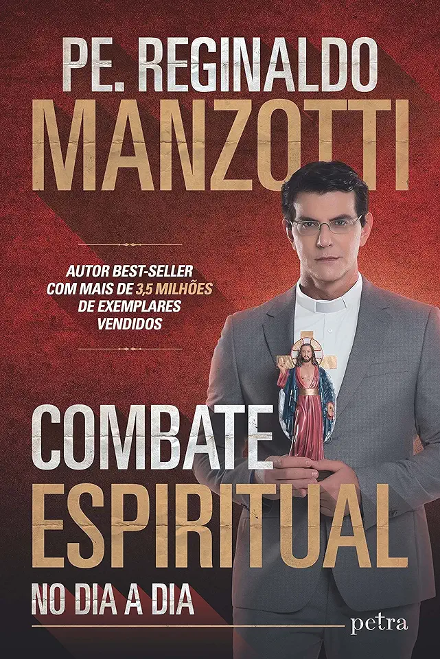 Capa do Livro Combate Espiritual - No Dia a Dia - Padre Reginaldo Manzotti