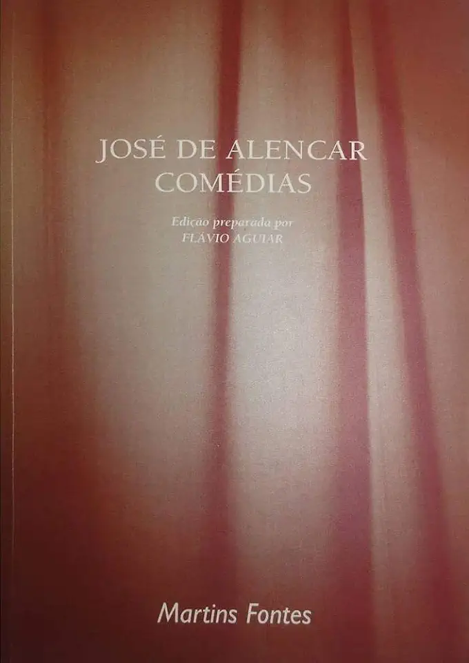 Capa do Livro Comédias - José de Alencar