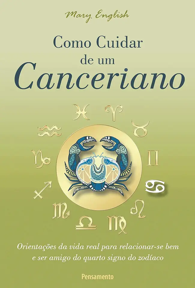 Capa do Livro Como Cuidar de um Canceriano - Mary English