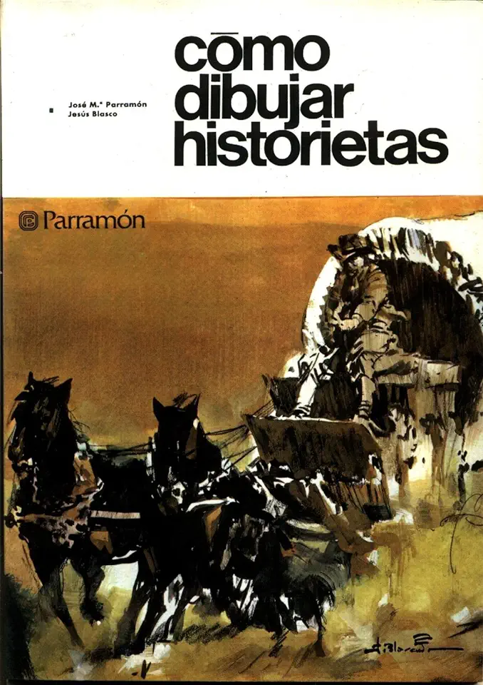 Capa do Livro Como Dibujar Historietas - PARRAMON