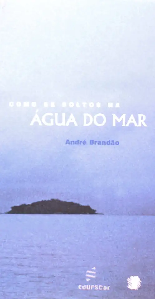 Capa do Livro Como Se Soltos na Água do Mar - André Brandão