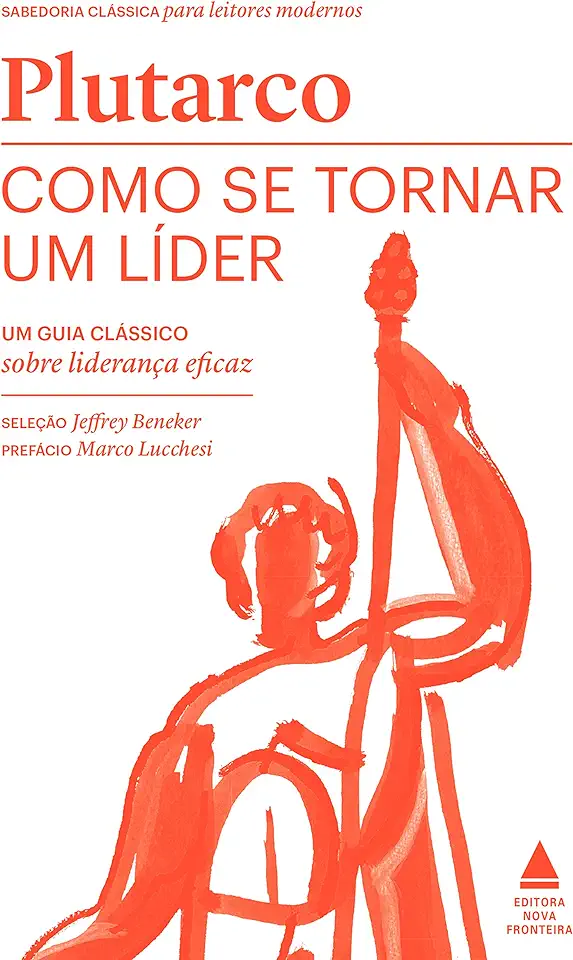 Capa do Livro Como se tornar um líder - Plutarco