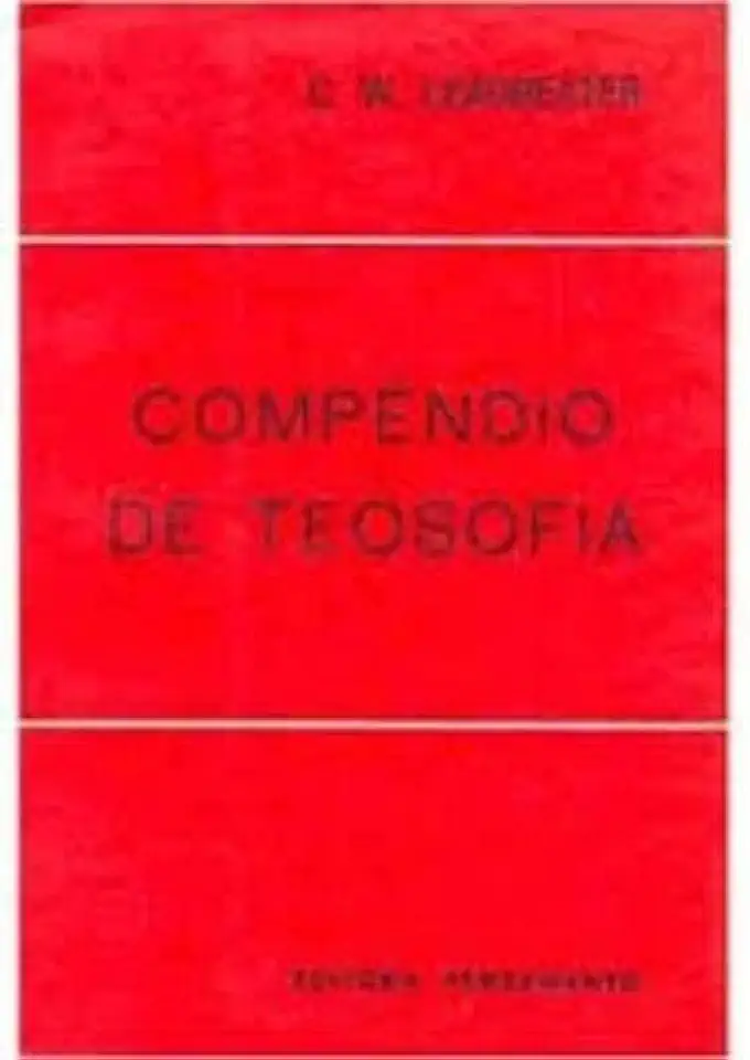 Capa do Livro Compêndio de Teosofia - C. W. Leadbeater