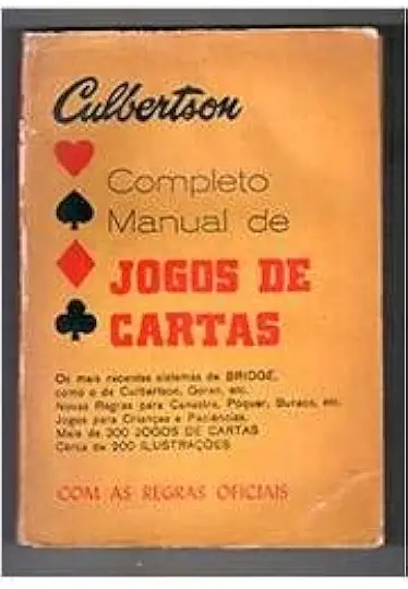 Capa do Livro Completo Manual de Jogos de Cartas - Ely Culbertson