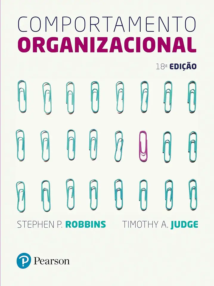 Capa do Livro Comportamento Organizacional - Stephen P. Robbins