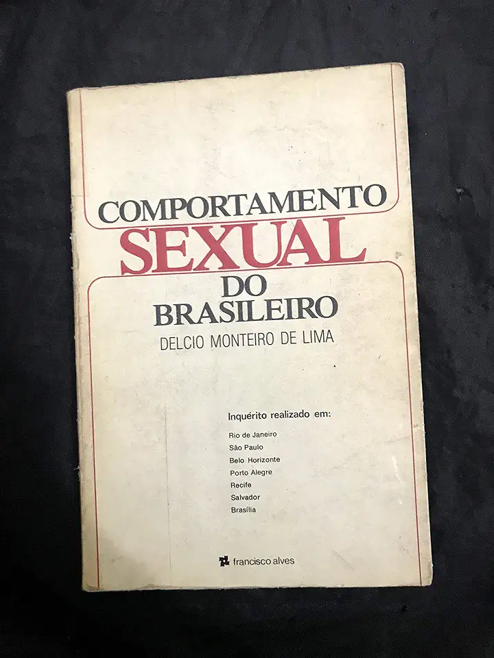 Capa do Livro Comportamento Sexual do Brasileiro - Delcio Monteiro de Lima