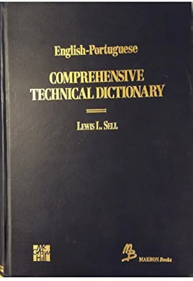 Capa do Livro Comprehensive Technical Dictionary English-portuguese - Lewis L. Sell