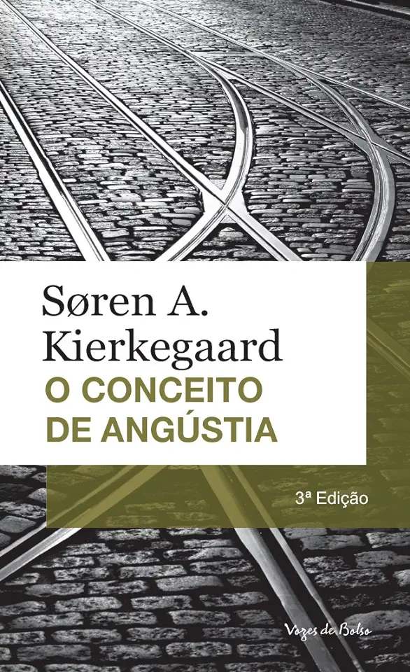 Capa do Livro Conceito de Angústia Edição de Bolso - Soren a Kierkegaard