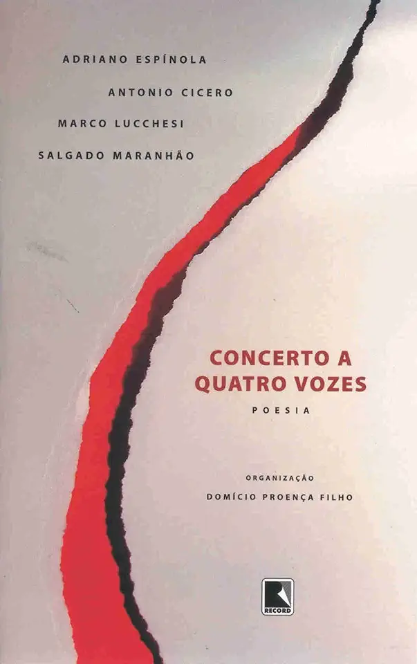 Capa do Livro Concerto a Quatro Vozes - Domício Proença Filho