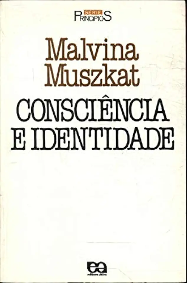 Capa do Livro Consciência e Identidade - Malvina Muszkat