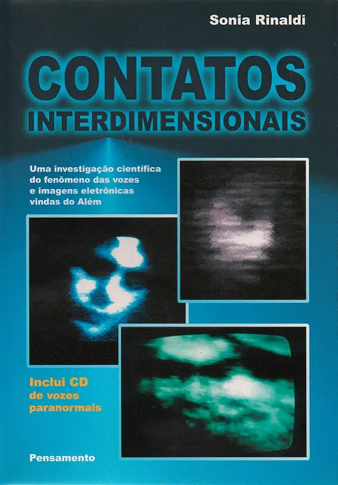 Capa do Livro Contatos Interdimensionais - Sonia Rinaldi