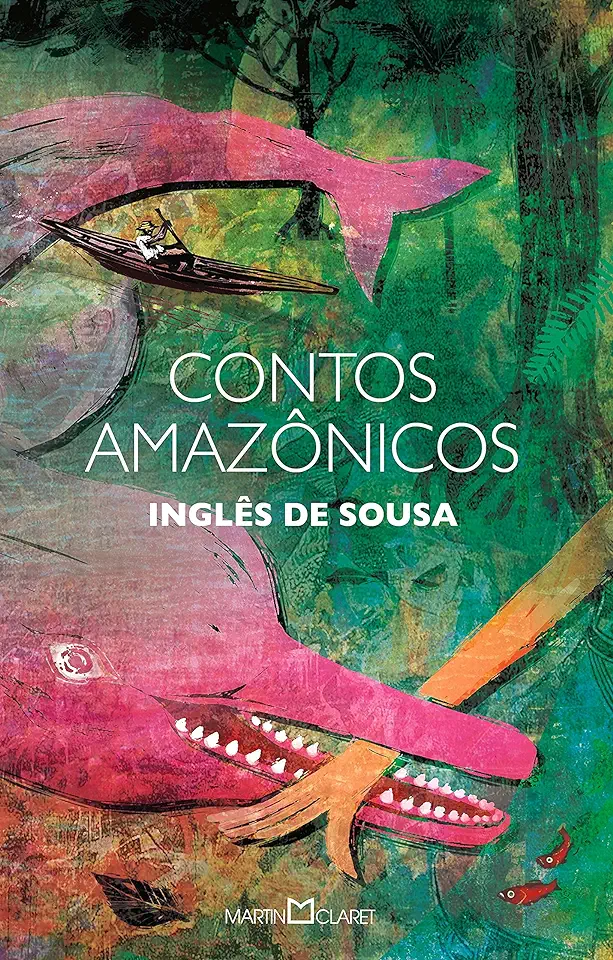 Capa do Livro Contos Amazônicos - Inglês de Sousa