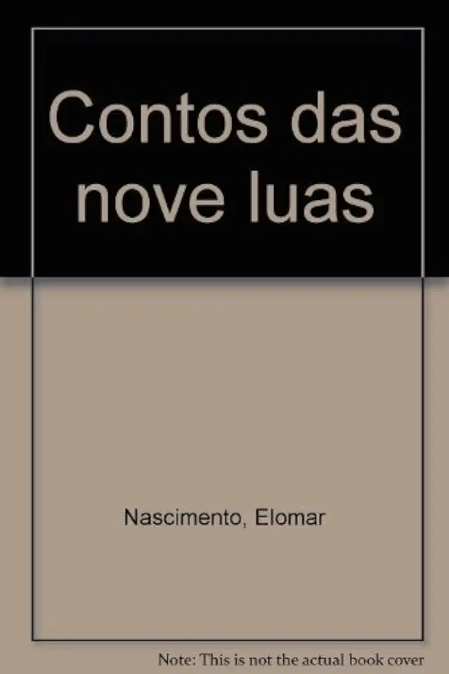 Capa do Livro Contos das Nove Luas - Elomar Nascimento