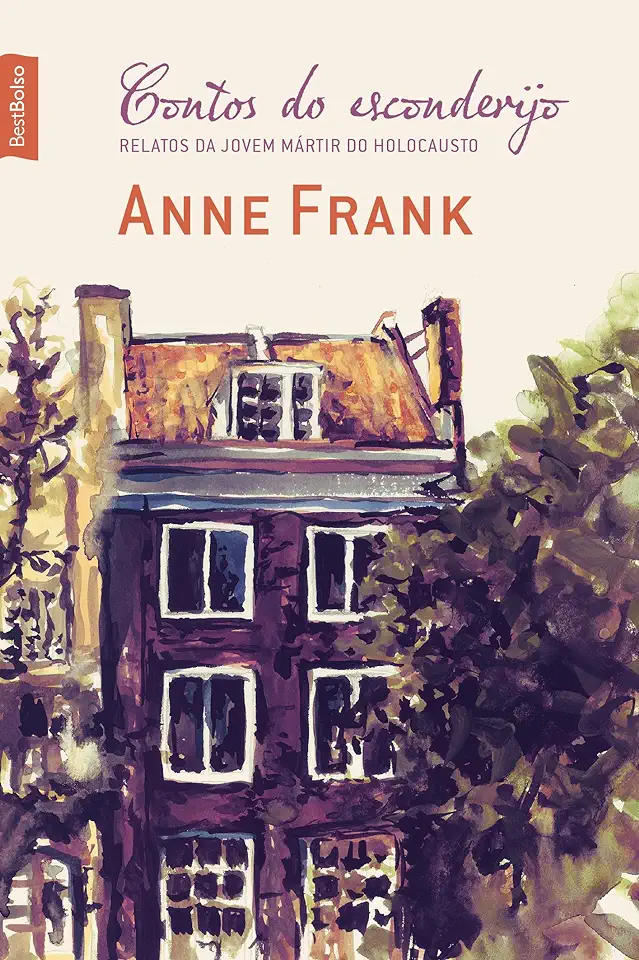 Capa do Livro Contos do Esconderijo - Anne Frank