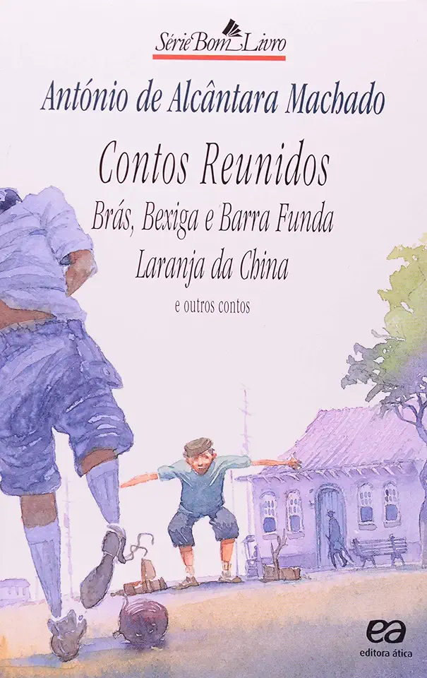 Capa do Livro Contos Reunidos - António de Alcântara Machado