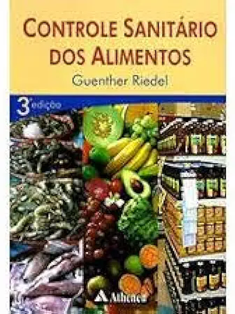 Capa do Livro Controle Sanitário dos Alimentos - Guenther Riedel