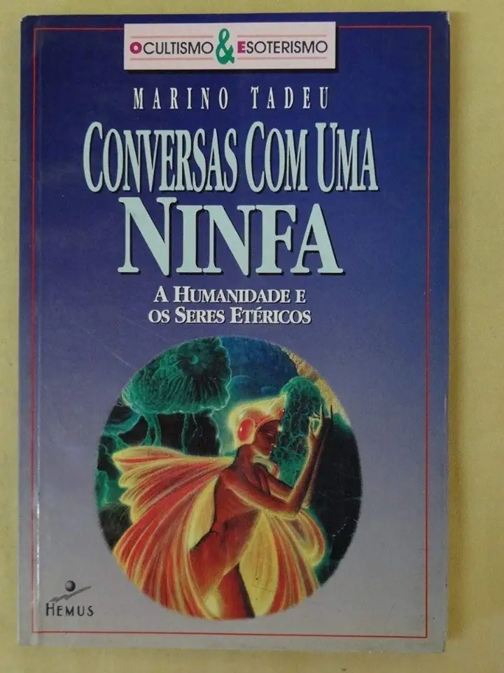 Capa do Livro Conversas Com uma Ninfa - Marino Tadeu