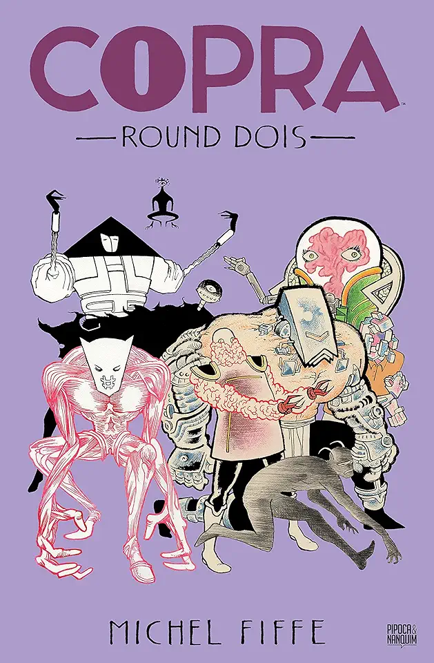 Capa do Livro Copra - Round 02 - Fiffe, Michel