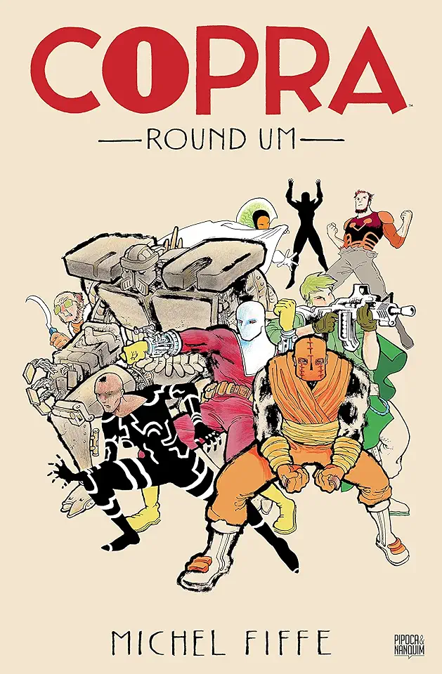 Capa do Livro Copra - Round Um - Michel Fiffe