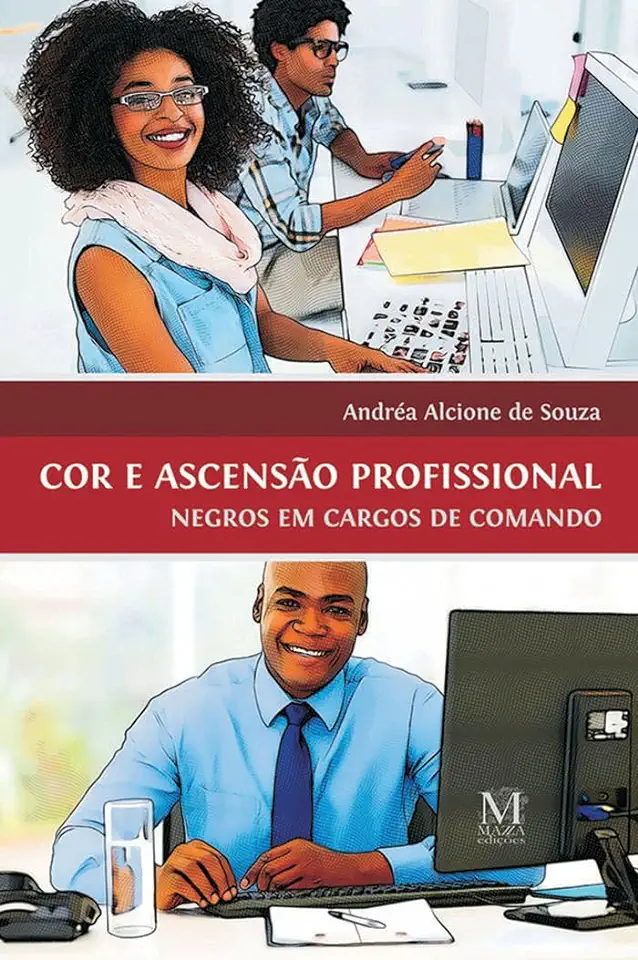 Capa do Livro Cor e ascensão profissional - Andréa Alcione de Souza