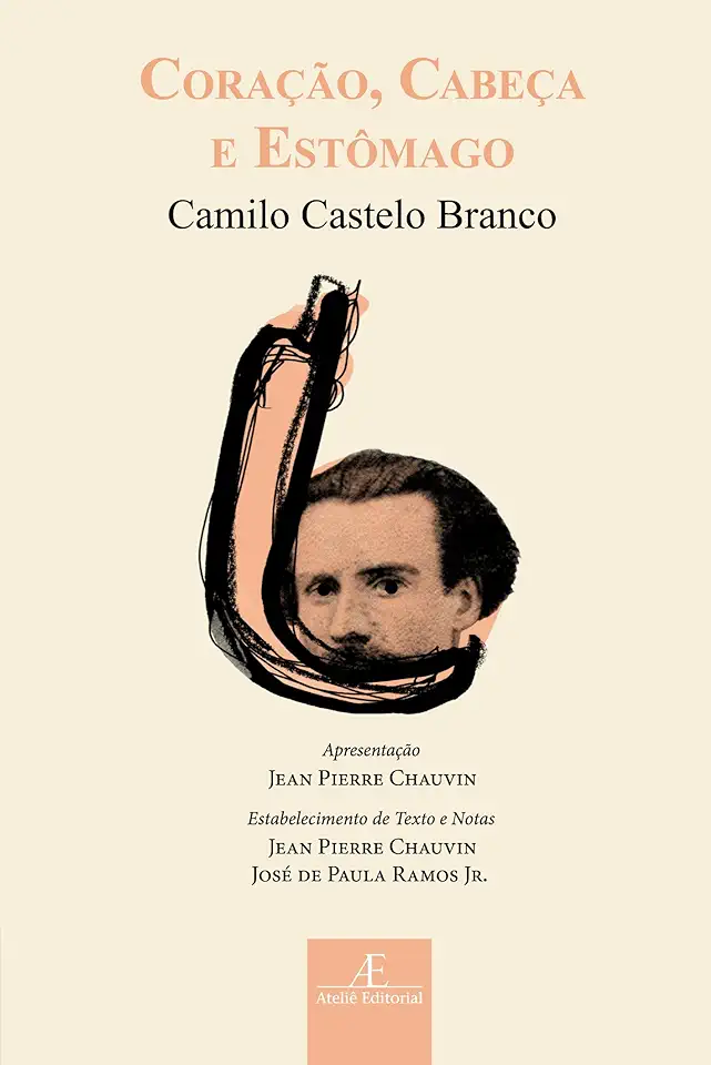 Capa do Livro Coração, Cabeça e Estômago - Camilo Castelo Branco