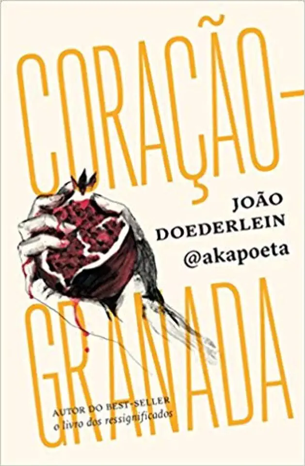 Capa do Livro Coração-granada - Akapoeta