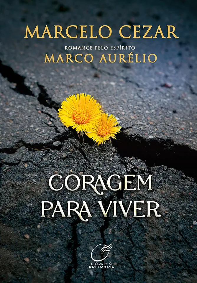 Capa do Livro Coragem para Viver - Marcelo Cezar