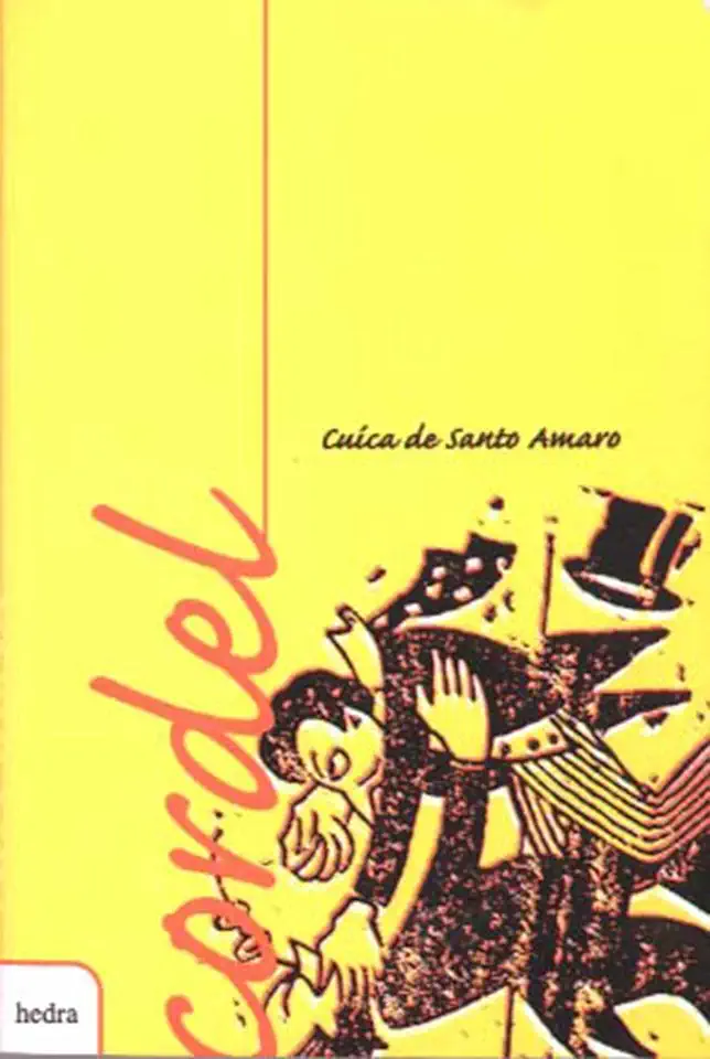 Capa do Livro Cordel Cuíca de Santo Amaro - Cuíca de Santo Amaro