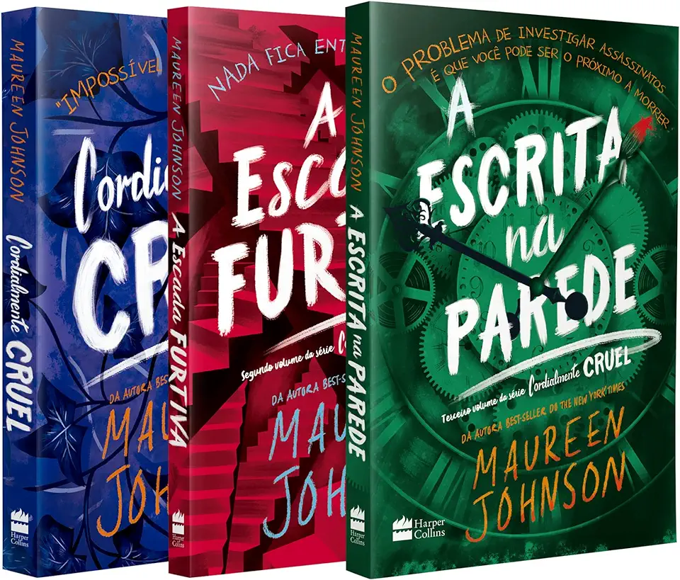 Capa do Livro Cordialmente Cruel - Johnson, Maureen