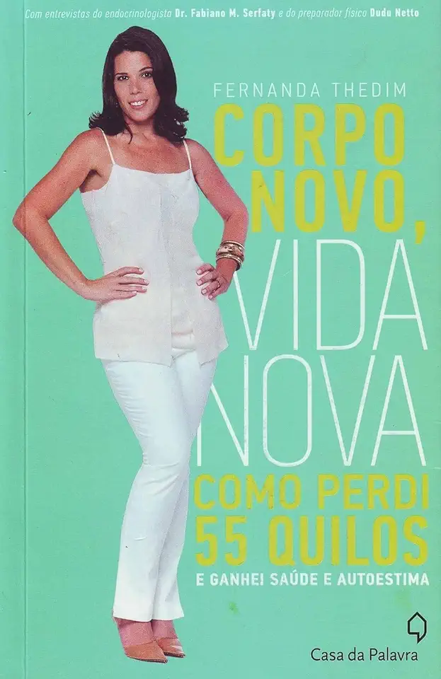 Capa do Livro Corpo Novo, Vida Nova - Fernanda Thedim