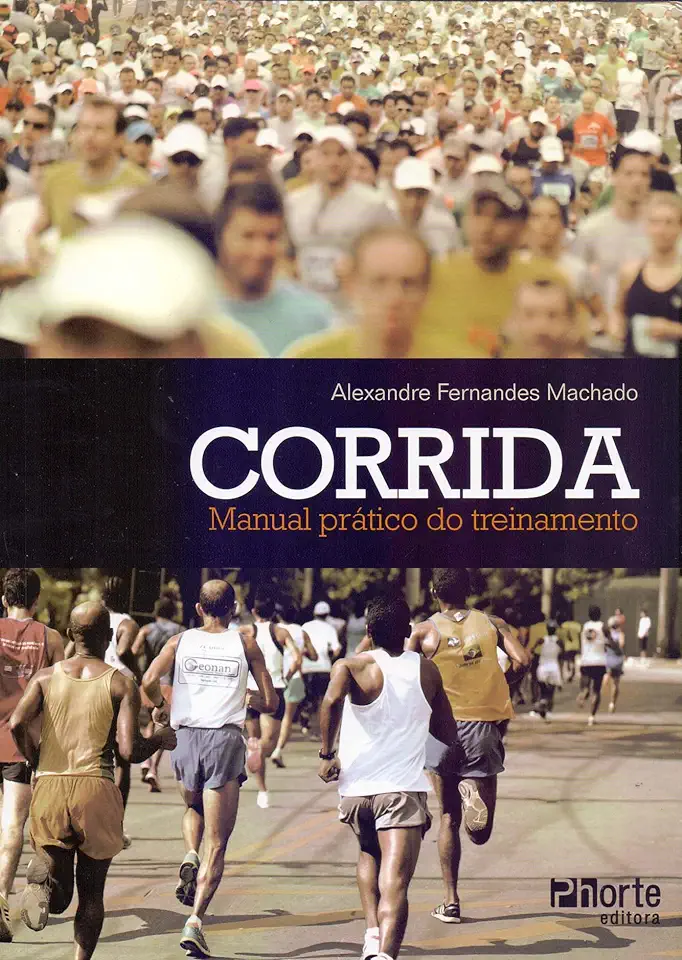 Capa do Livro Corrida-manual Prático do Treinamento - Alexandre Fernandes Machado