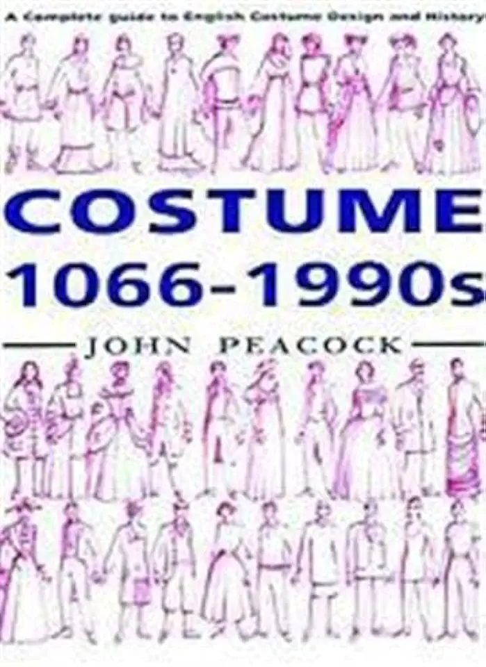 Capa do Livro Costume 1066 1990s - John Peacecock