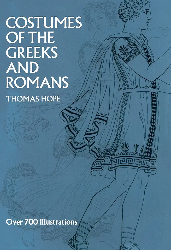 Capa do Livro Costumes of the Greeks and Romans - Thomas Hope