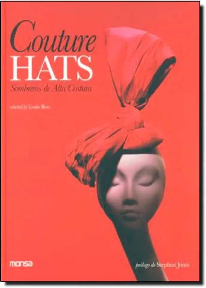 Capa do Livro Couture Hats Sombreros de alta costura - Louis Bou