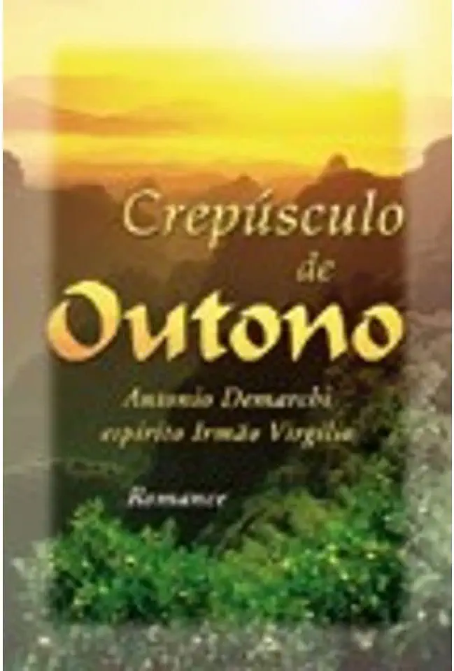 Capa do Livro Crepúsculo de Outono - Antonio Demarchi