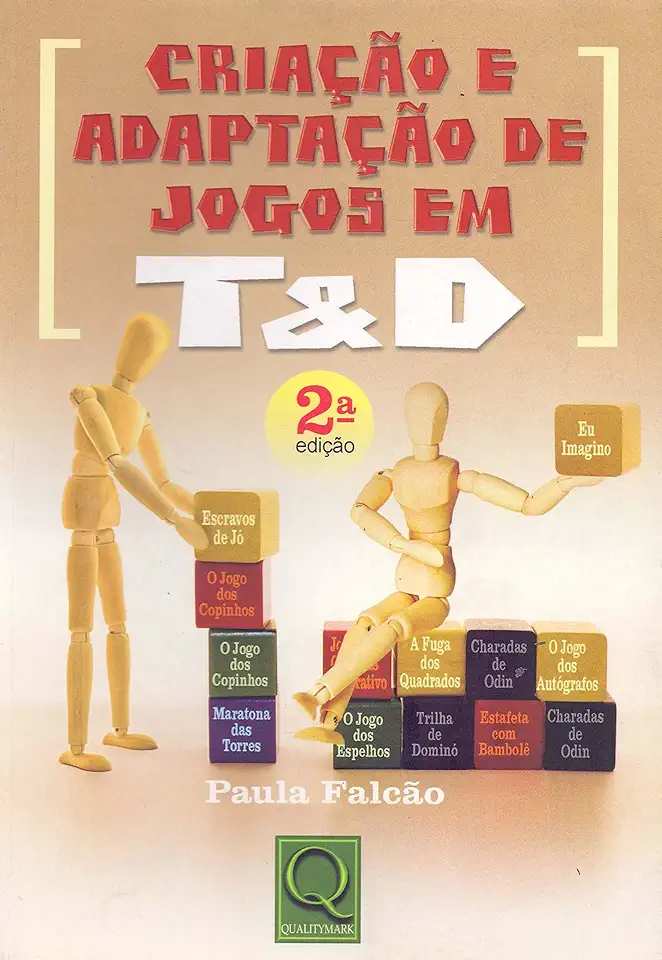 Capa do Livro Criação e Adaptação de Jogos Em T&d - Paula Falcão