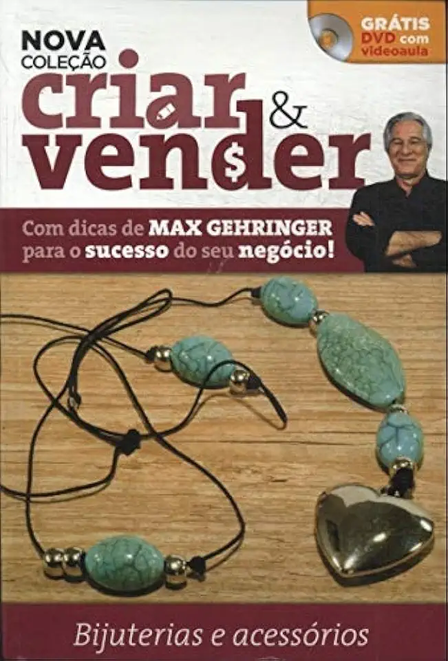 Capa do Livro Criar & Vender-bijuterias e Acessórios - Max Gehringer