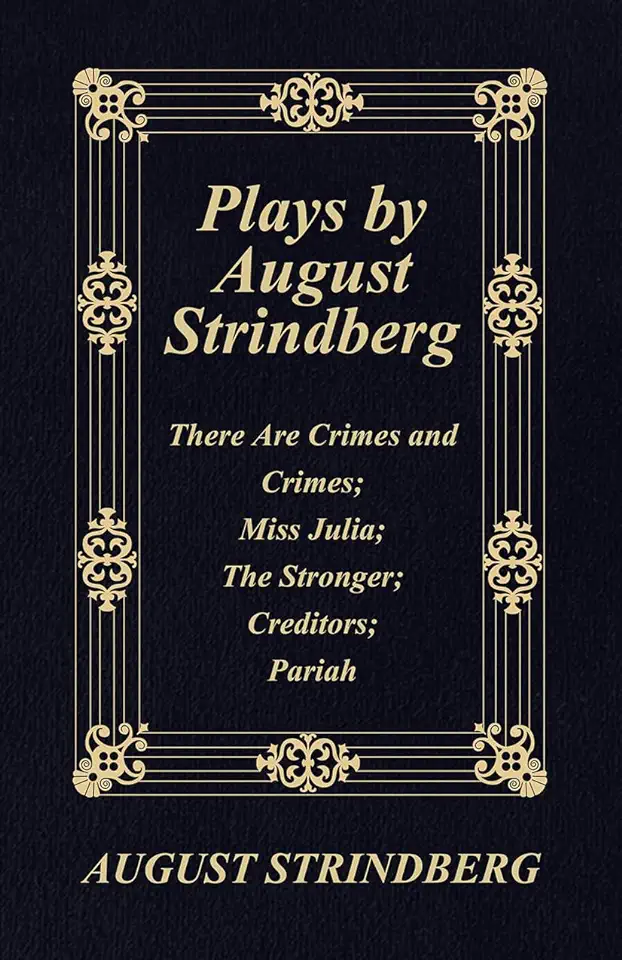 Capa do Livro Crimes e Crimes - August Strindberg