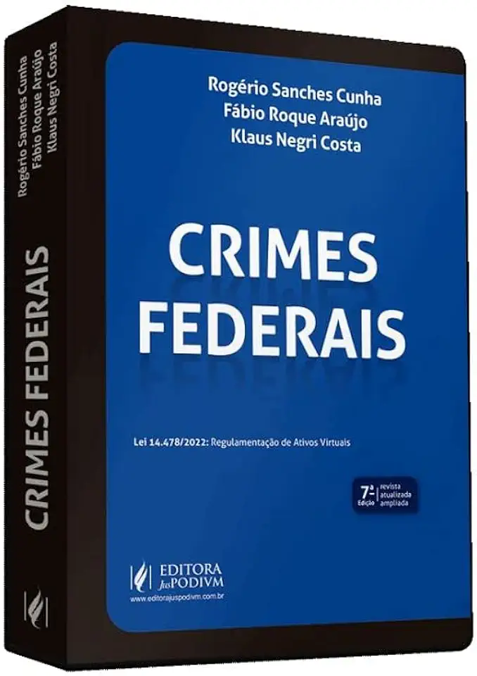 Capa do Livro Crimes Federais - Rogério Sanches Cunha